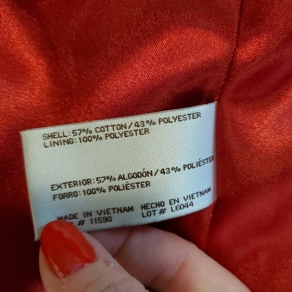 Weatherproof Garment Company Red Jacket Size Small, Business Casual - Picture 7 of 10